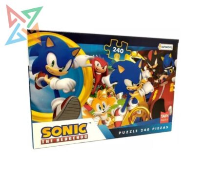 ROMPECABEZAS PUZZLE TAPIMOVIL: SONIC 240 piezas