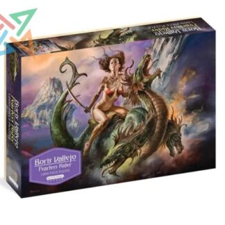 ROMPECABEZAS PUZZLE WORKMAN 1000 piezas: BORIS VALLEJO FEARLESS RIDER