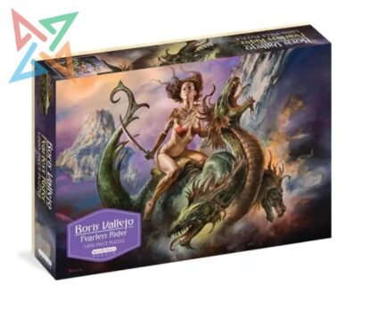 ROMPECABEZAS PUZZLE WORKMAN 1000 piezas: BORIS VALLEJO FEARLESS RIDER