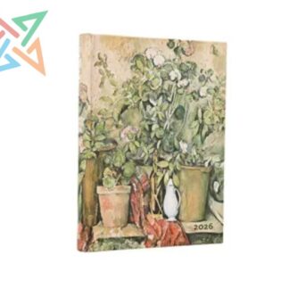 AGENDA PAPERBLANKS - 2026 - Tamaño Mini 160 páginas: CEZANNE - MACETAS DE TERRACOTA