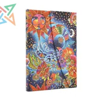 AGENDA PAPERBLANKS - 2026 - Tamaño Midi 176 páginas: MAGIA CELESTE