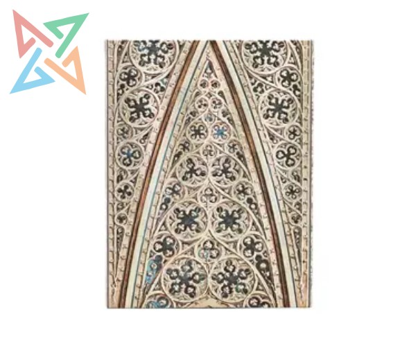 AGENDA PAPERBLANKS - 2026 - Tamaño Midi 160 páginas: BÓVEDA DE LA CATEDRAL DE MILÁN - Imagen 2