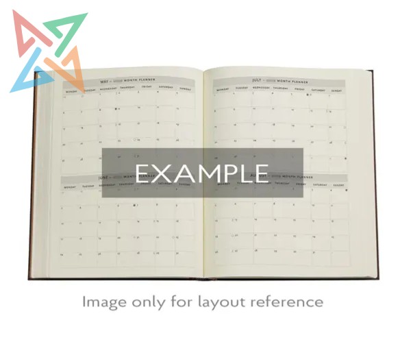 AGENDA PAPERBLANKS - 2026 - Tamaño Midi 160 páginas: BÓVEDA DE LA CATEDRAL DE MILÁN - Imagen 5