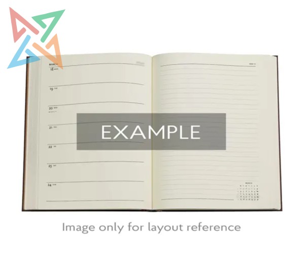 AGENDA PAPERBLANKS - 2026 - Tamaño Ultra 160 páginas: LAYLA - Imagen 4