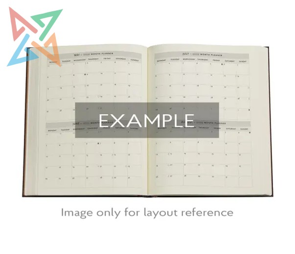 AGENDA PAPERBLANKS - 2026 - Tamaño Ultra 160 páginas: LAYLA - Imagen 5