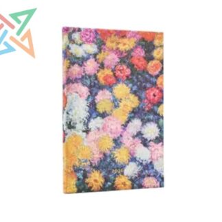 AGENDA PAPERBLANKS - 2026 - Tamaño Ultra 432 páginas: CRISANTEMOS DE MONET
