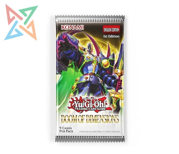 Yu-Gi-Oh! TCG - DOOM OF DIMENSIONS Booster (en Inglés) - 1 sobre