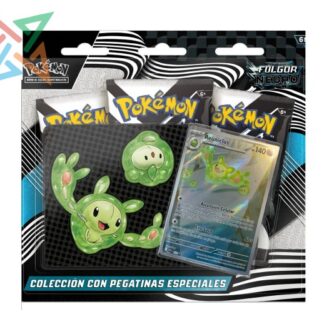 POKÉMON TCG - Escarlata y Púrpura - FULGOR NEGRO - Reuniclus (CON CALCOMANÍAS PARA DISPOSITIVOS)