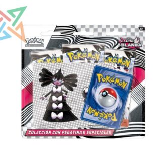 POKÉMON TCG - Escarlata y Púrpura - Llama Blanca - Gothitelle (CON CALCOMANÍAS PARA DISPOSITIVOS)