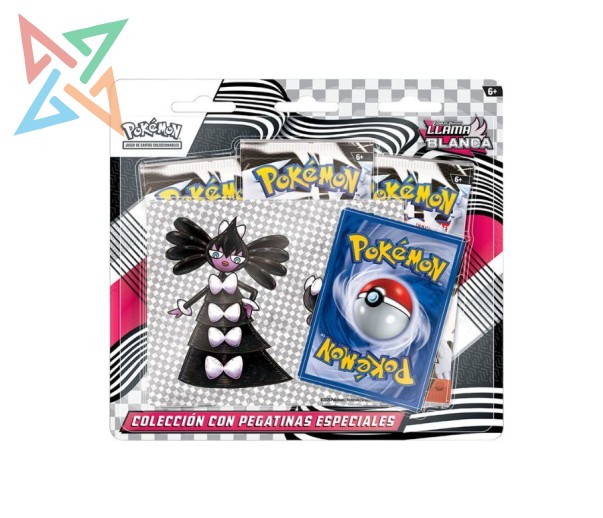 POKÉMON TCG - Escarlata y Púrpura - Llama Blanca - Gothitelle (CON CALCOMANÍAS PARA DISPOSITIVOS)