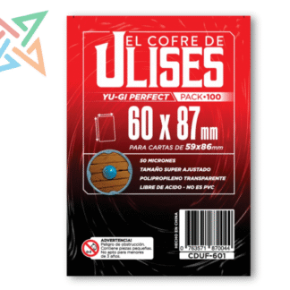 Protectores El Cofre de Ulises (60x87) Yu-Gi-Oh! Perfect x100