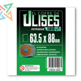 Protectores El Cofre de Ulises (63,5x88) Estándar JUMBO x250