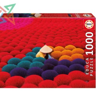 ROMPECABEZAS PUZZLE EDUCA 1000 piezas Nro 20282: Aldea de Incienso