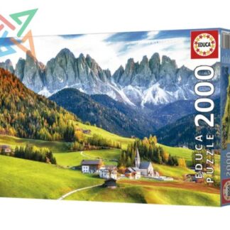 ROMPECABEZAS PUZZLE EDUCA 2000 piezas Nro 19566: Otoño en las Dolomitas