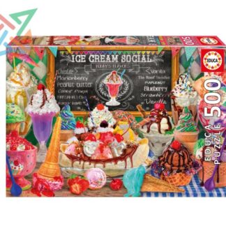 ROMPECABEZAS PUZZLE EDUCA 500 piezas Nro 20251: Heladeria