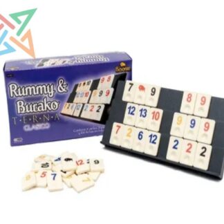 RUMMY & BURAKO BISONTE - TERNA CLÁSICO PLATEADO