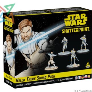 STAR WARS Shatterpoint: Hello There, General Obi-Wan Kenobi Squad Pack (En Inglés)