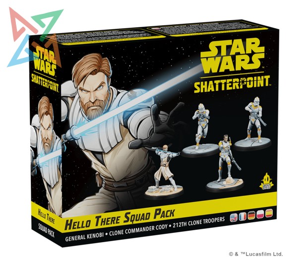 STAR WARS Shatterpoint: Hello There, General Obi-Wan Kenobi Squad Pack (En Inglés)