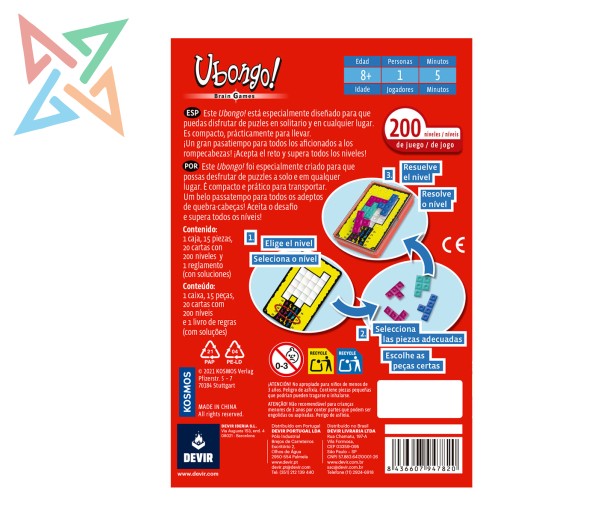 UBONGO BRAIN GAME (en Español) - Imagen 4