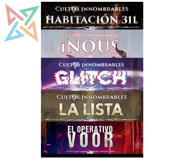 Cultos Innombrables: Códigos Pnakóticos - Pack de Aventuras (1 al 5)