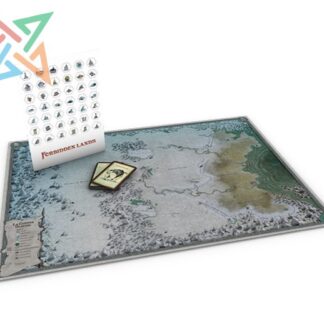 Forbidden Lands: La Cuenca Glacial: Mapa y Cartas