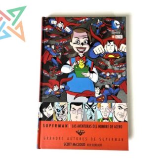 GRANDES AUTORES DE SUPERMAN SCOTT MCCLOUD: LAS AVENTURAS DEL HOMBRE DE ACERO (Tapa Dura)