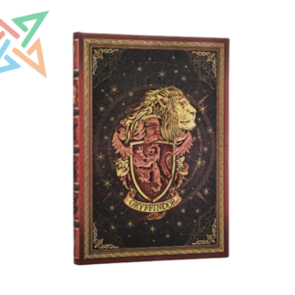 LIBRETA PAPERBLANKS - Tamaño Midi Rayado 144 páginas: Colección Harry Potter - GRYFFINDOR