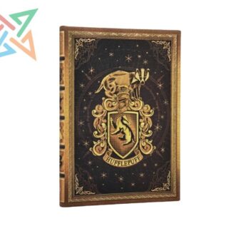 LIBRETA PAPERBLANKS - Tamaño Midi Rayado 144 páginas: Colección Harry Potter - HUFFLEPUFF