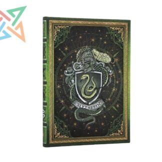 LIBRETA PAPERBLANKS - Tamaño Midi Rayado 144 páginas: Colección Harry Potter - SLYTHERIN