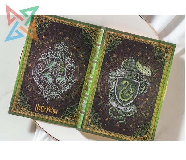 LIBRETA PAPERBLANKS - Tamaño Midi Rayado 144 páginas: Colección Harry Potter - SLYTHERIN - Imagen 2