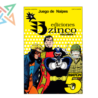 Juego de Naipes RETRO - MATCH 5: Ediciones Zinco Volumen 1