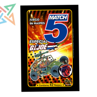 Juego de Naipes RETRO - MATCH 5: G.I.Joe