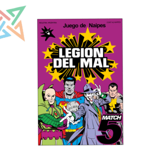Juego de Naipes RETRO - MATCH 5: LEGIÓN DEL MAL
