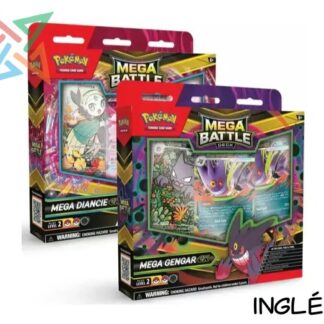 POKÉMON TCG - MEGA BATTLE DECK: MEGA GENGAR / DIANCIE EX (en Inglés) (2 modelos diferentes, 1 a elección)