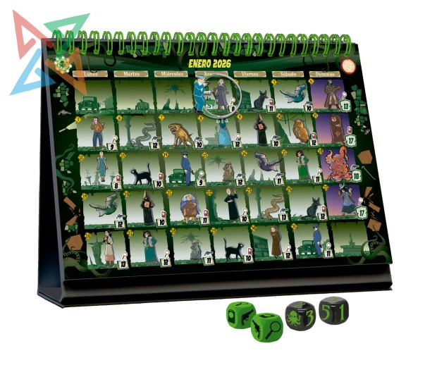 365 AVENTURAS 2026 (Juego de Calendario): CTHULHU 1926 - Imagen 2