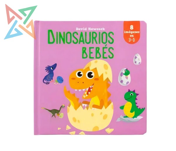 AMAZING POP UPS: DINOSAURIOS BEBÉS (8 Imágenes en 3D) (Tapa Dura)