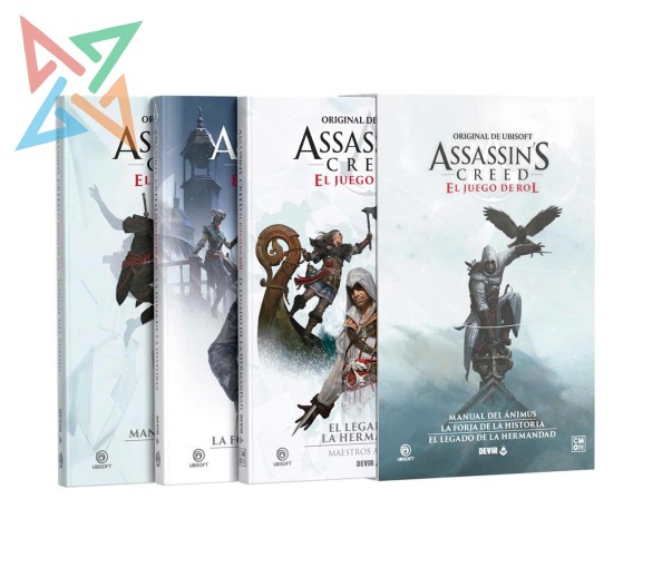 ASSASSIN'S CREED - EL JUEGO DE ROL: SLIPCASE + Libros 1, 2 y 3 - Imagen 2