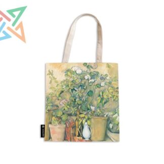 BOLSA DE TELA DE ALGODÓN PAPERBLANKS: CEZANNE MACETAS DE TERRACOTA