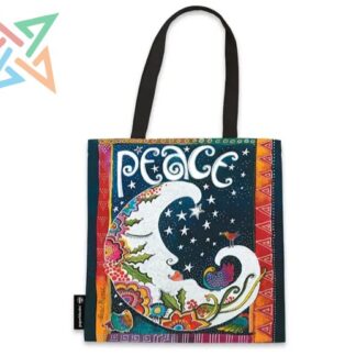 BOLSA DE TELA DE ALGODÓN PAPERBLANKS: CREACIONES JUGUETONAS - PAZ