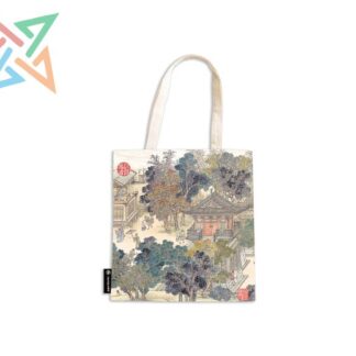 BOLSA DE TELA DE ALGODÓN PAPERBLANKS: ESCENAS DE JINLING - LA EDAD DORADA DE LA PROSPERIDAD