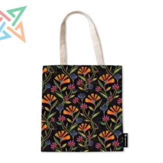 BOLSA DE TELA DE ALGODÓN PAPERBLANKS: FLORES SILVESTRES