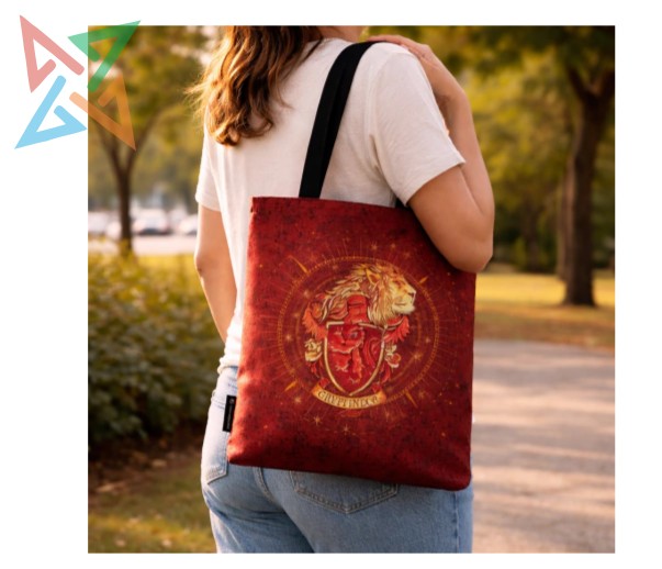 BOLSA DE TELA DE ALGODÓN PAPERBLANKS: Harry Potter - GRYFFINDOR - Imagen 2