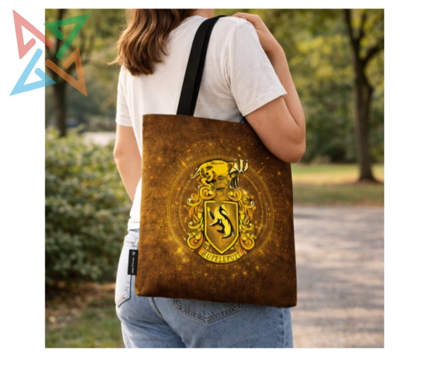 BOLSA DE TELA DE ALGODÓN PAPERBLANKS: Harry Potter - HUFFLEPUFF - Imagen 2