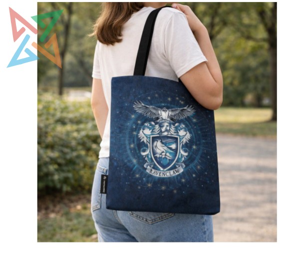 BOLSA DE TELA DE ALGODÓN PAPERBLANKS: Harry Potter - RAVENCLAW - Imagen 2