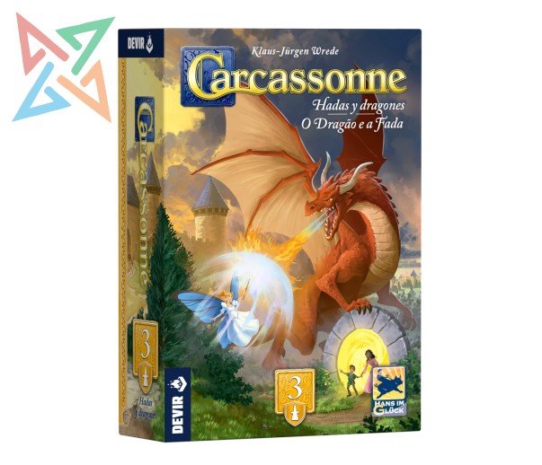 CARCASSONNE: HADAS Y DRAGONES (Edición 2025)
