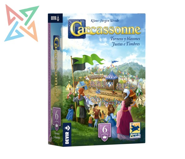 CARCASSONNE: TORNEOS Y BLASONES (Edición 2025)