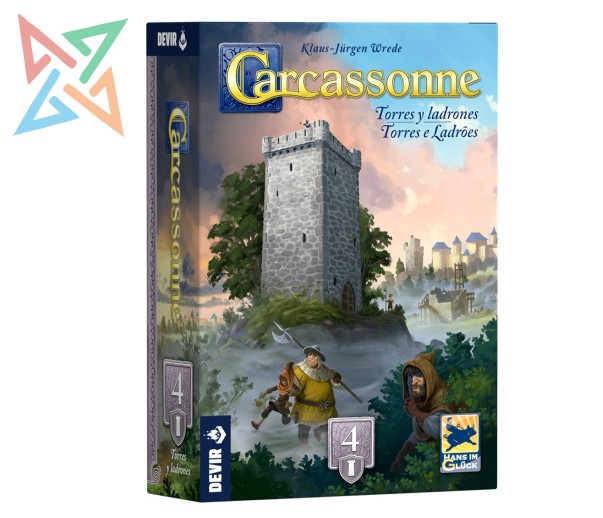 CARCASSONNE: TORRES Y LADRONES (Edición 2025)