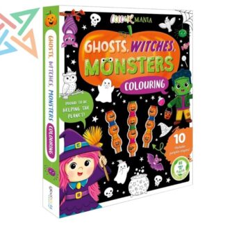 COLOURMANIA: GHOSTS, WITCHES, MONSTERS COLOURING (Inglés)