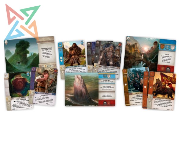 GUERRA DEL ANILLO - EL JUEGO DE CARTAS: FUEGO Y ESPADA (Expansión) - Imagen 2