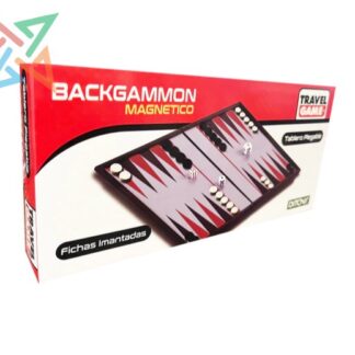 JUEGO DE BACKGAMMON MAGNÉTICO KIDS CLUB